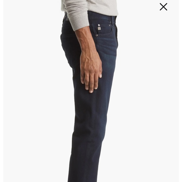 NWT Adriano Goldschmied (AG) Everett Slim Straight Jeans 33x34 - Picture 3 of 9